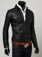 Campera Slim Cuero